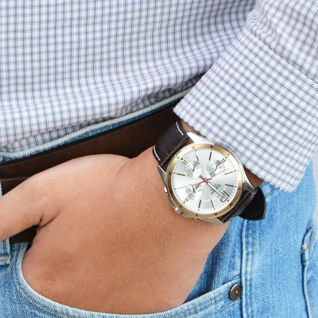 Casio MTP-1374L-7AVDF Quartz Multi Function White Dial Men’s Watch. - Timecheck