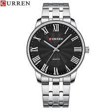 Curren 8422 Classic Stainless Steel 44mm Dial Size Analog Quartz Men's Watch. - Timecheck