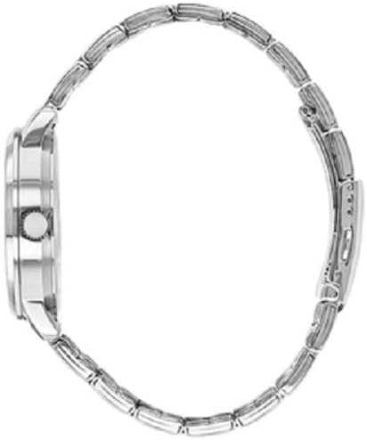 DZ0040-51L Citizen men’s quartz wrist watch in silver stainless steel chain. - Timecheck