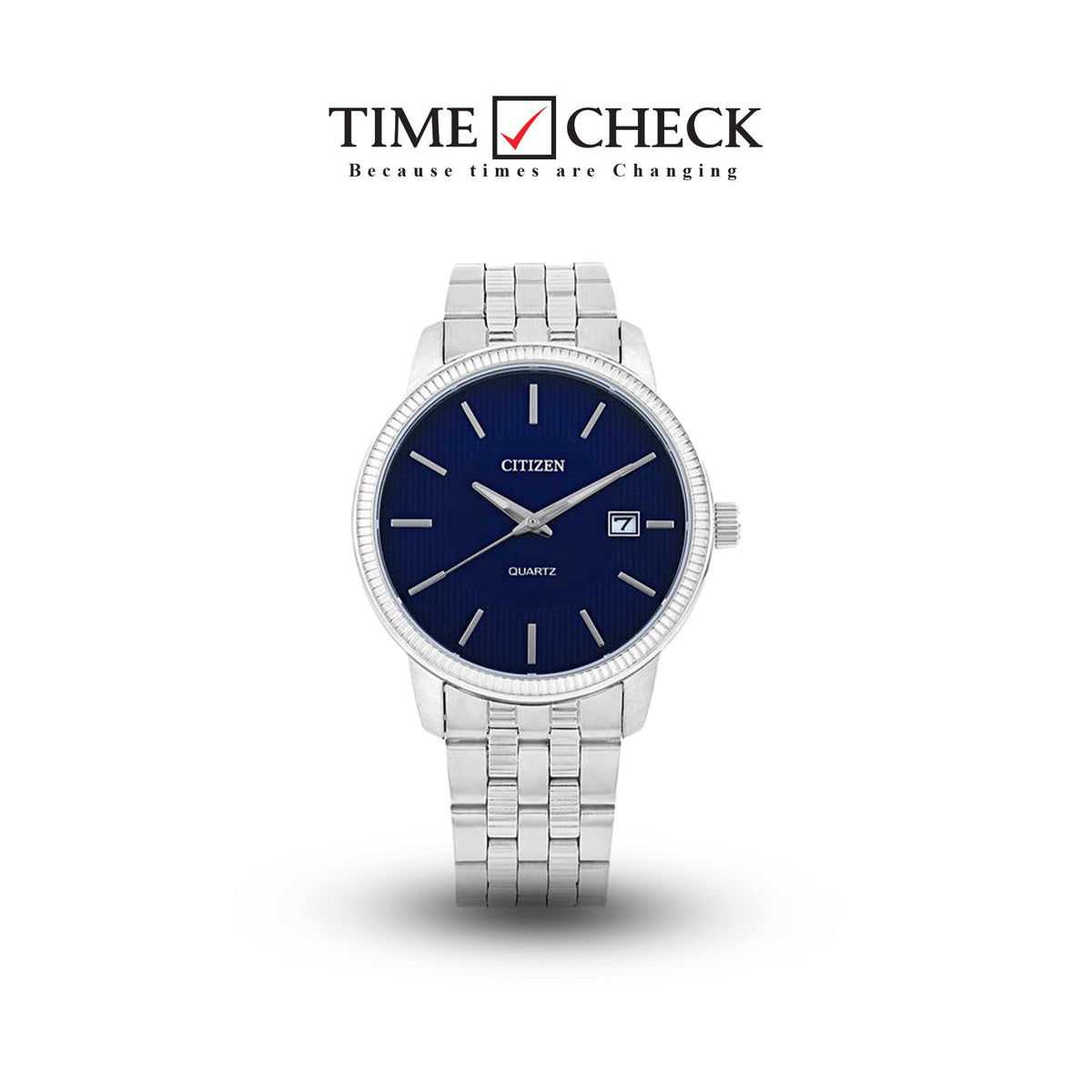 DZ0050-57L Citizen Stainless Steel Band Quartz Men's Watch. - Timecheck