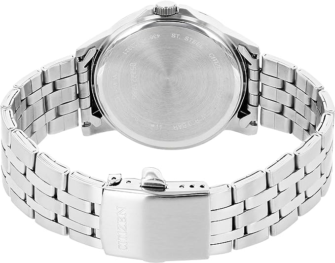 DZ5000-58A Citizen Stainless Steel Silver Dial 42mm Men’s Quartz Watch. - Timecheck