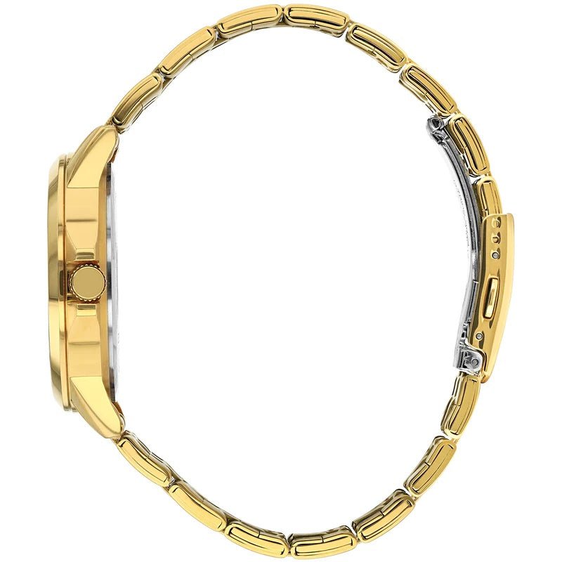 DZ5002-52P Citizen Gold Stainless Steel Gold Dial 42mm Quartz Men's Watch. - Timecheck