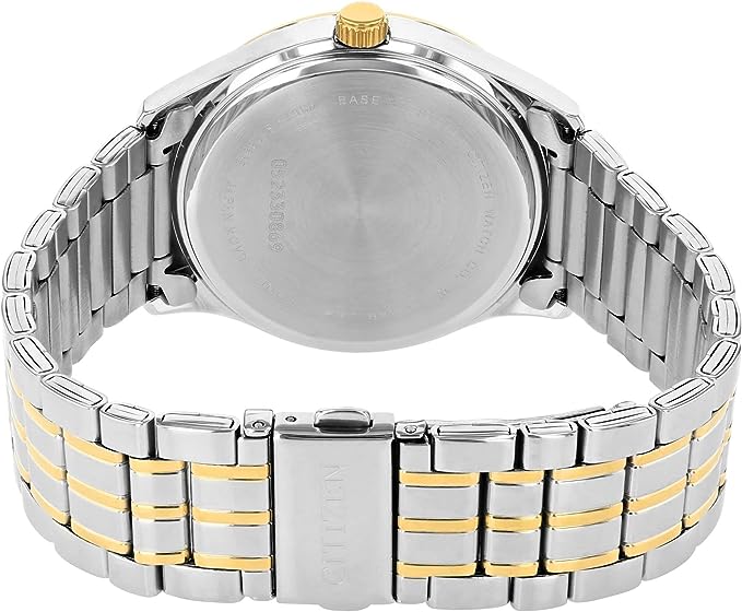 DZ5014-53E Citizen Men’s Quartz Two-tone Stainless Steel Black Dial 42mm Watch - Timecheck