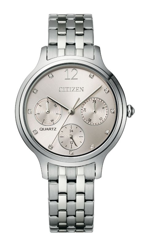 ED8180-52X CITIZEN QUARTZ MULTI FUNCTION DAY & DATE WOMEN'S WATCH. - Timecheck