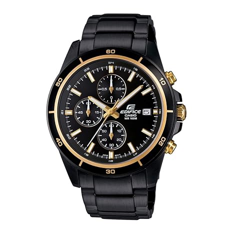 EFR-526BK-1A9VUDF Casio Edifice Chronograph Black Dial Stainless Steel Men's Watch. - Timecheck