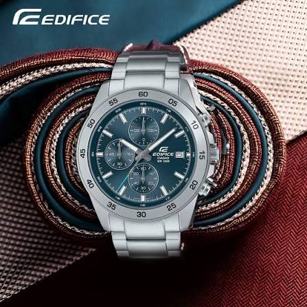 EFR-526D-2AVUDF Casio Edifice Chronograph Stainless Steel Chain Men's Watch. - Timecheck
