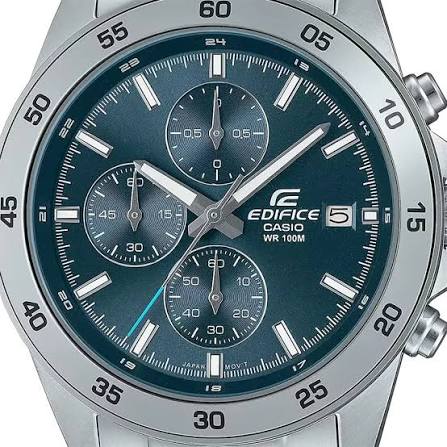 EFR-526D-2AVUDF Casio Edifice Chronograph Stainless Steel Chain Men's Watch. - Timecheck
