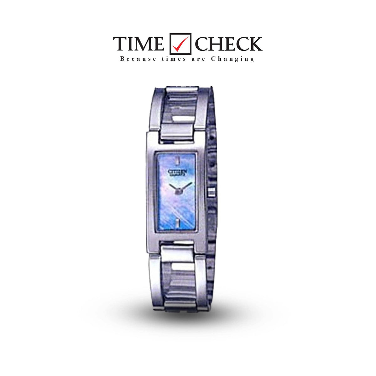 EH9761-59N Citizen Skyblue Dial Silver Stainless Steel Analog Quartz Women's Watch. - Timecheck