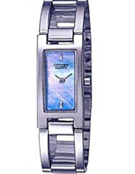 EH9761-59N Citizen Skyblue Dial Silver Stainless Steel Analog Quartz Women's Watch. - Timecheck
