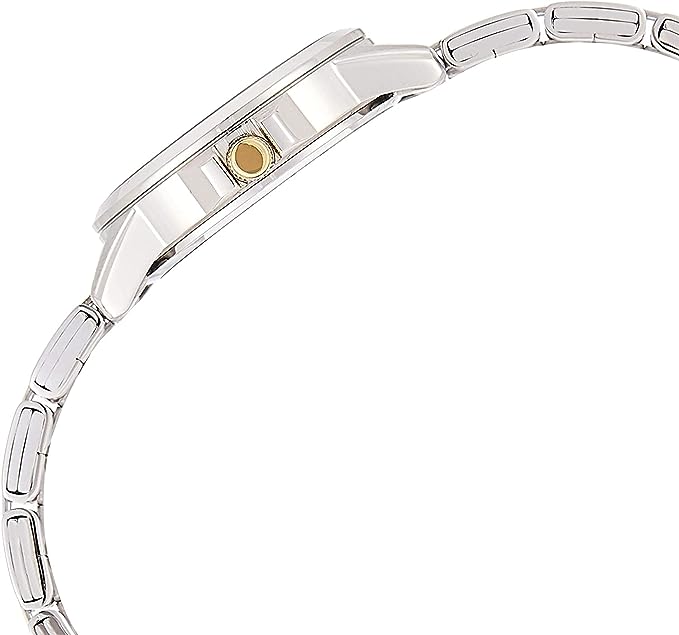 EQ0608-55A CITIZEN QUARTZ WHITE DIAL TWO-TONE WOMEN'S WATCH. - Timecheck