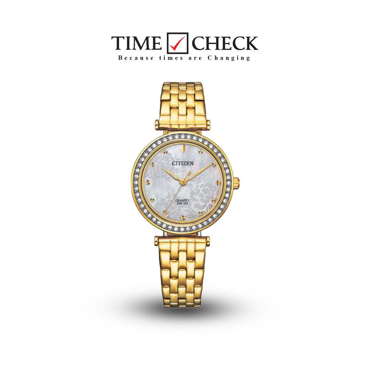 ER0219-51D Citizen Stainless Steel Quartz Watch For Women's. - Timecheck