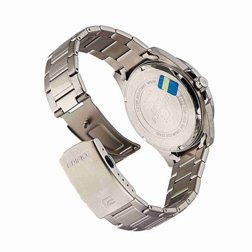 ESK-300D-7AVUDF Casio White Dial Stainless Steel Edifice Analog White Dial Men's Watch. - Timecheck