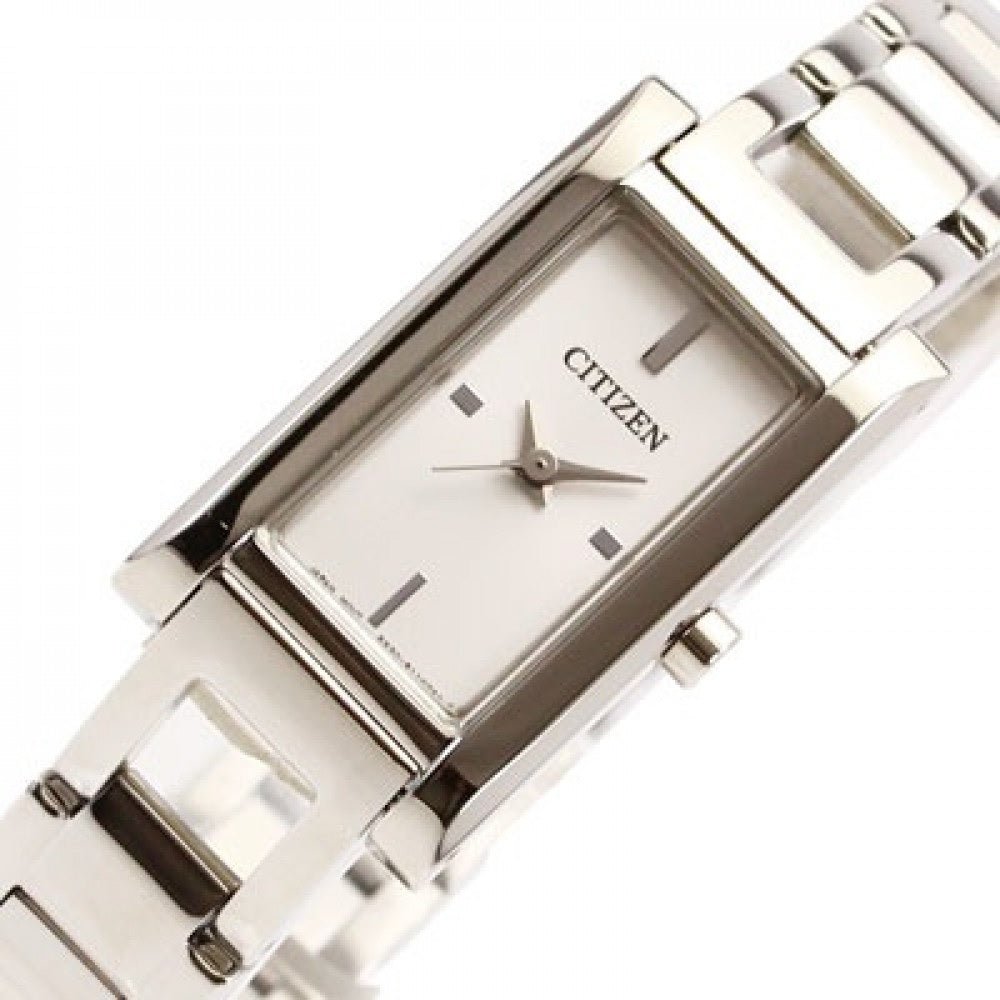 EX0340-52A Citizen Silver Dial Silver Stainless Steel Analog Quartz Women's Watch. - Timecheck