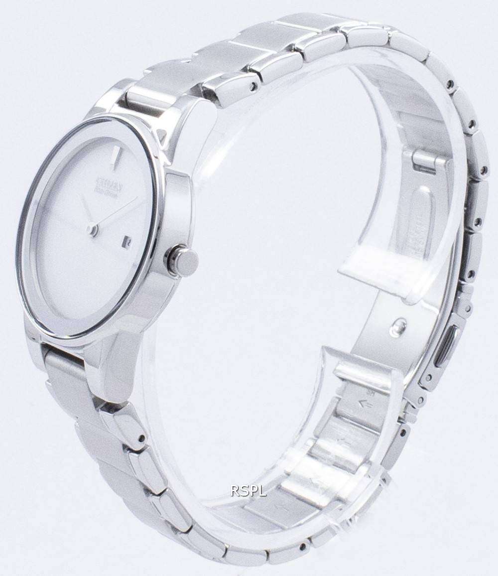 GA1050-51A Citizen Eco-Drive Axiom Stainless Steel Watch. - Timecheck