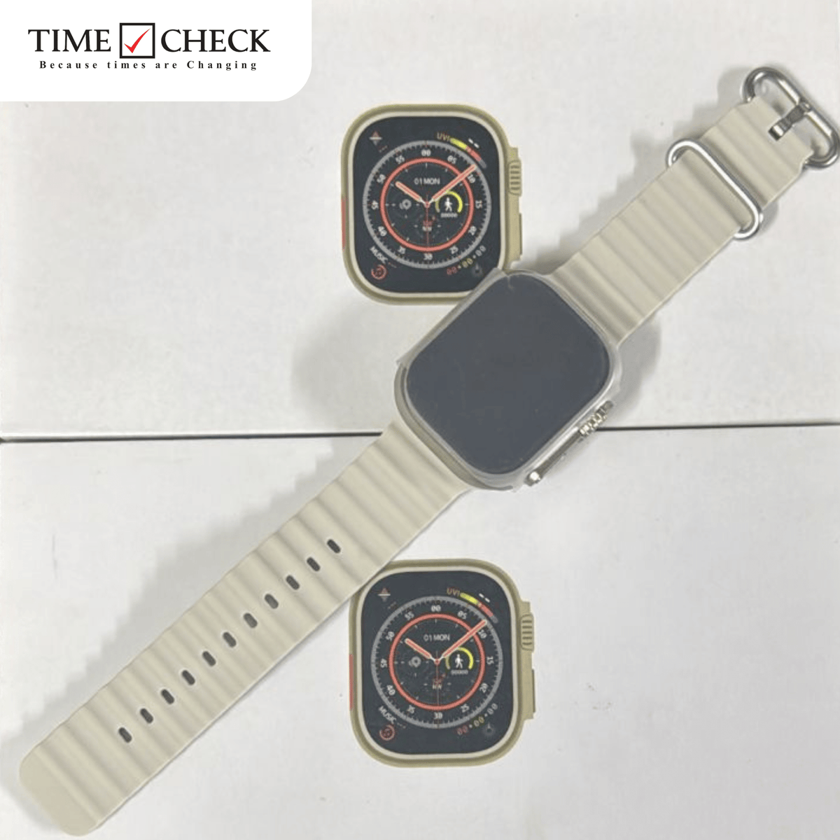 H11 ULTRA Smart Watch, Fitness Trackers With Heart Rate Monitor, Unisex Watch - Timecheck