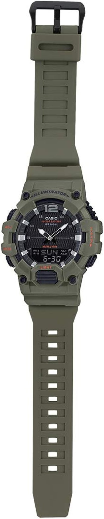 HDC-700-3A2VDF Casio Illuminator Quartz Analog Digital Mens Watch. - Timecheck