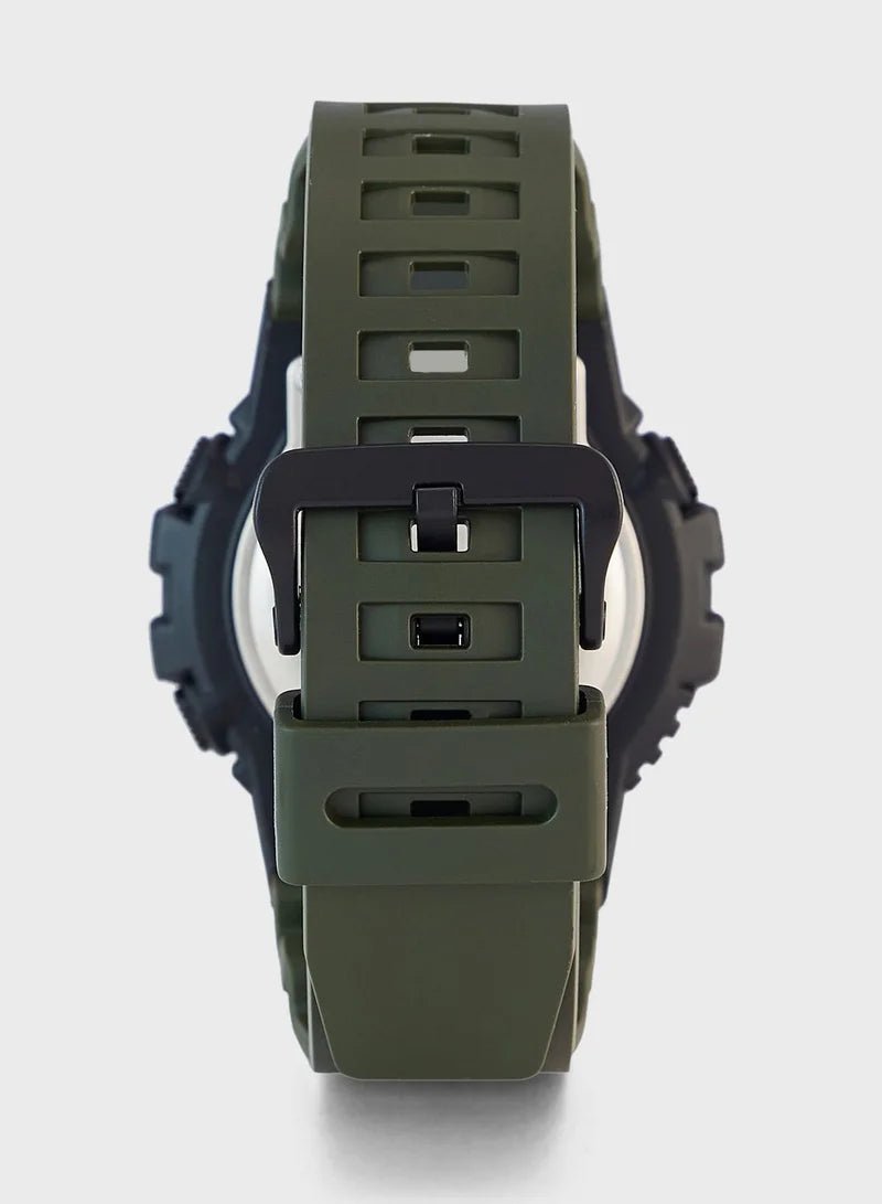 HDC-700-3AVDF Casio Analog Digital Illuminator Quartz Analog Digital Men's Watch. - Timecheck