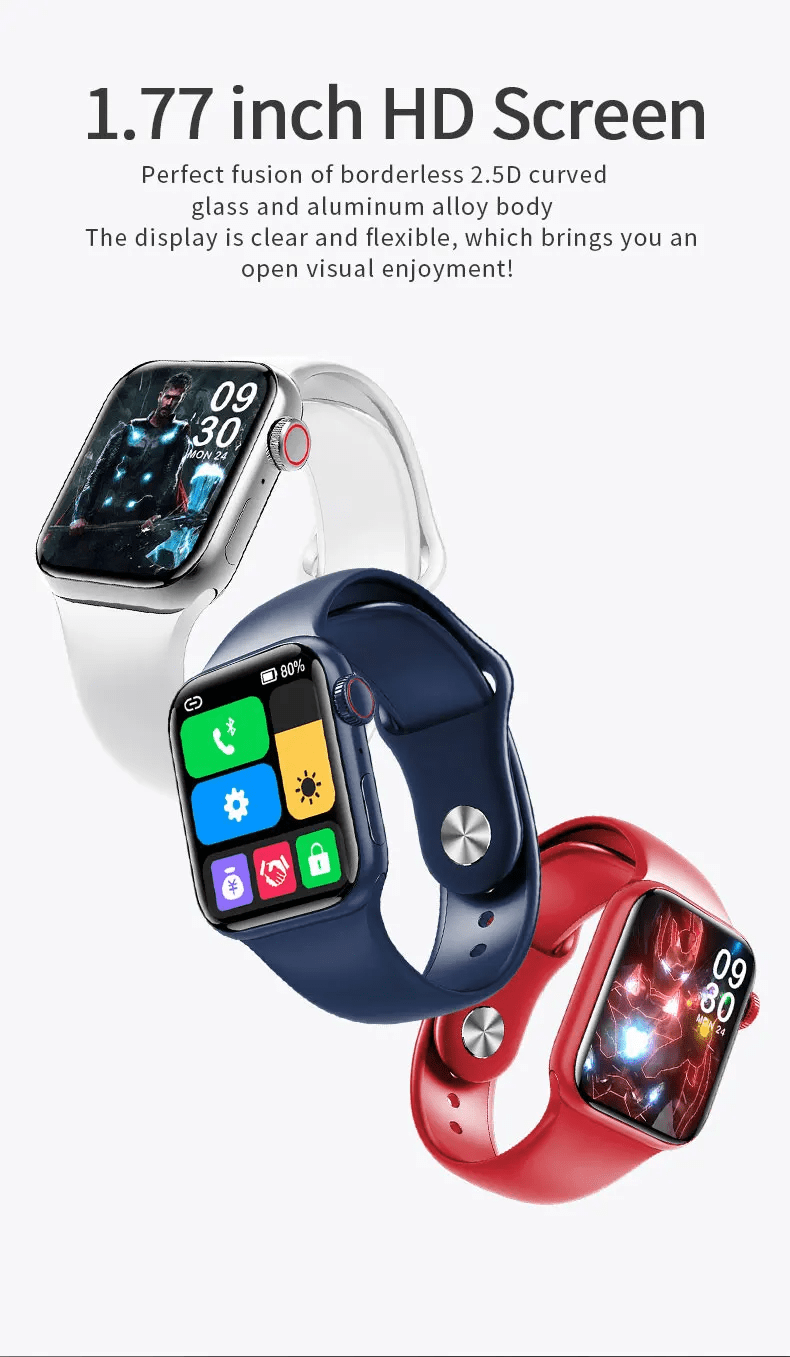 HELLO M16 Smart Watch, Fitness Trackers With Heart Rate Monitor, Unisex Watch. - Timecheck