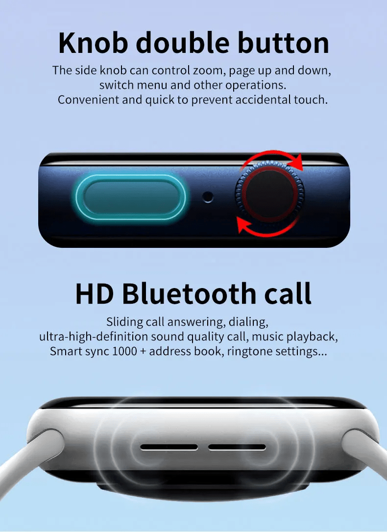 HELLO M26-PLUS Smart Watch, Fitness Trackers With Heart Rate Monitor, Unisex Watch. - Timecheck