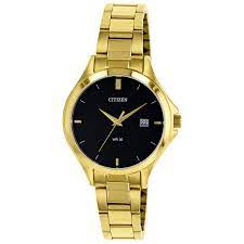 HZ0002-51E Citizen with Stainless Steel Strap,Black dial Women's Quartz Watch. - Timecheck