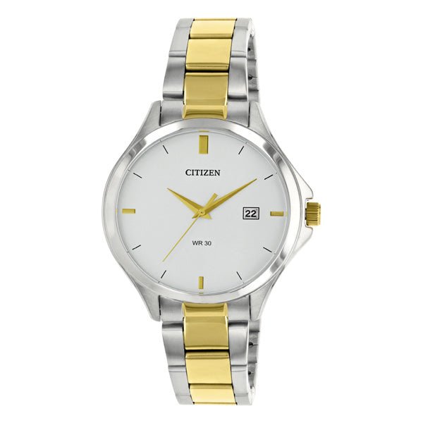 HZ0004-55A Citizen Classic Silver/Gold Stainless Steel Analog Watch For Women. - Timecheck