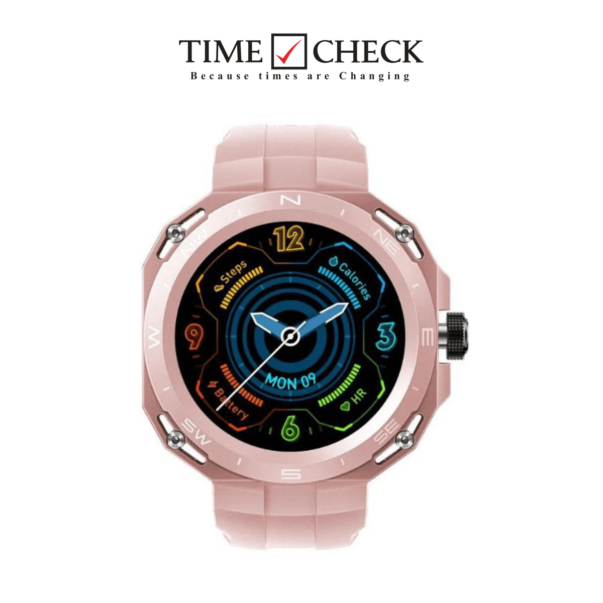 JS3 CYBER Smart Watch, Fitness Trackers With Heart Rate Monitor - Timecheck