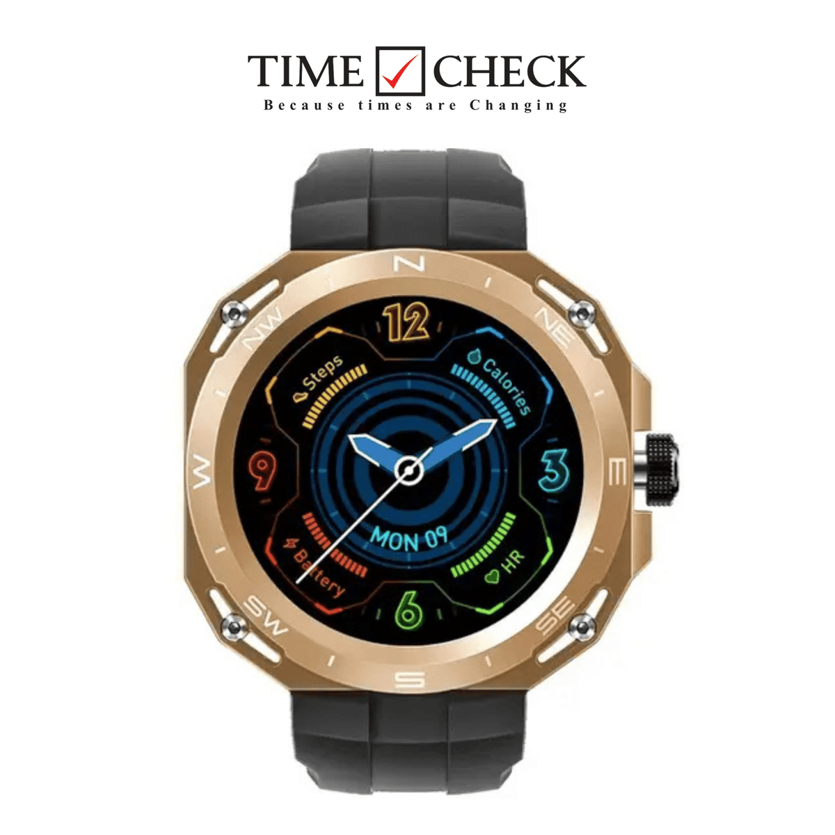 JS3 CYBER Smart Watch, Fitness Trackers With Heart Rate Monitor - Timecheck