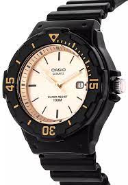 LRW-200H-9EVDF Casio Resin Round Analog Water Resistant Women's Watch. - Timecheck