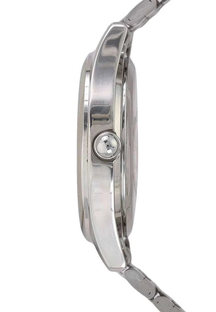 LTP-1129A-7ARDF Casio Silver Dial Stainless Steel Chain Analog Quartz Women's Watch. - Timecheck