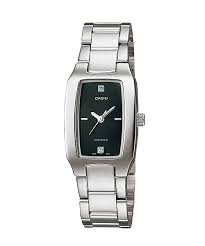 LTP-1165A-1C2DF Casio Classic Stainless Steel Bracelet Analog Quartz Women's Watch. - Timecheck