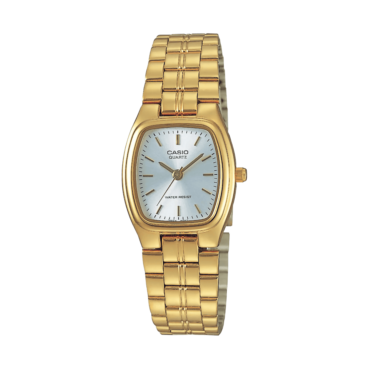 LTP-1169N-7ARDF Casio White Dial Stainless Steel Analog Quartz Wrist Watch for Women. - Timecheck