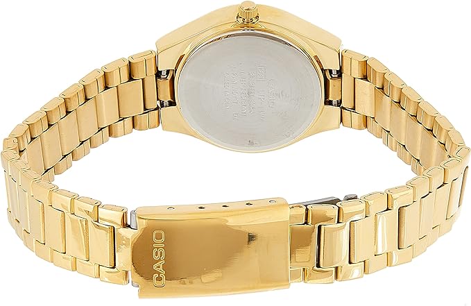 LTP-1170N-7ARDF Casio White Dial Stainless Steel Analog Quartz Women's Watch. - Timecheck