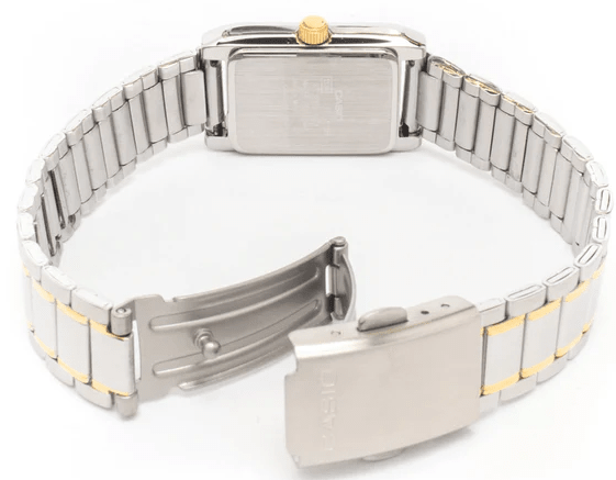 LTP-1235SG-7ADF Casio Silver Dial Stainless Steel Analog Quartz Women's Watch. - Timecheck
