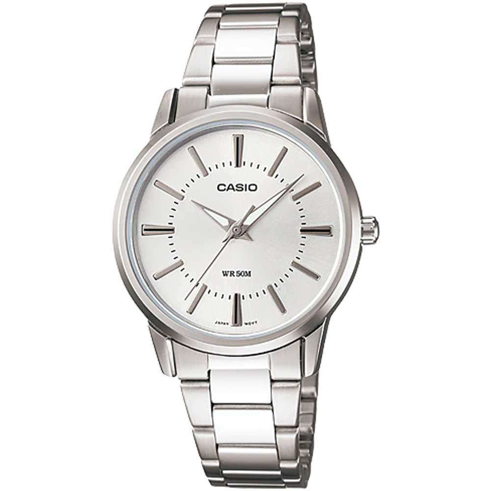 LTP-1303D-7AVDF Casio White Dial Analog Quartz Women's Watch. - Timecheck