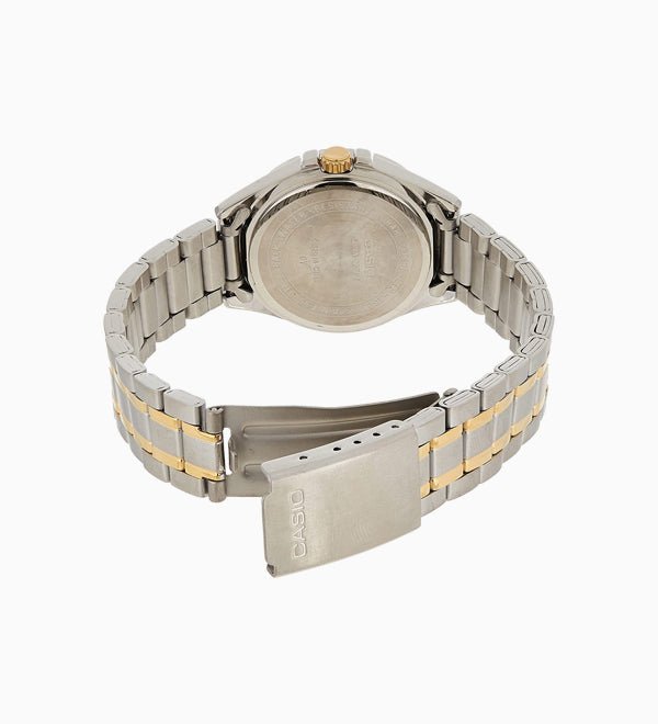 LTP-1308SG-7AVDF Casio Stainless Steel White Dial Women's Watch. - Timecheck