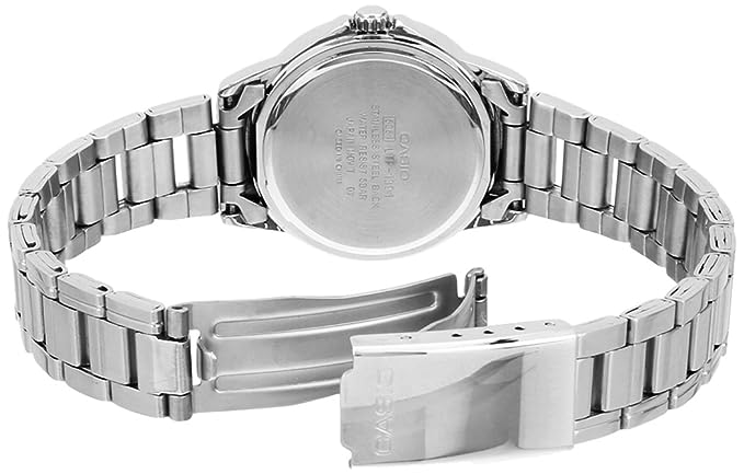 LTP-1391D-7AVDF Casio Silver Dial Stainless Steel Analog Quartz Women's Watch. - Timecheck