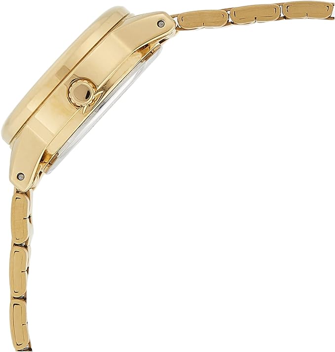 LTP-V002G-7B2UDF Casio White Dial Classic Gold Stainless-Steel Quartz Women's Watch. - Timecheck