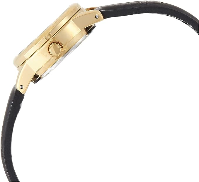 LTP-V002GL-7B2UDF Casio White Dial Leather Strap Analog Quartz Women's Watch. - Timecheck