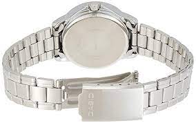 LTP-V004D-7B2UDF Casio Silver Dial Stainless Steel Analog Quartz Women's Watch. - Timecheck