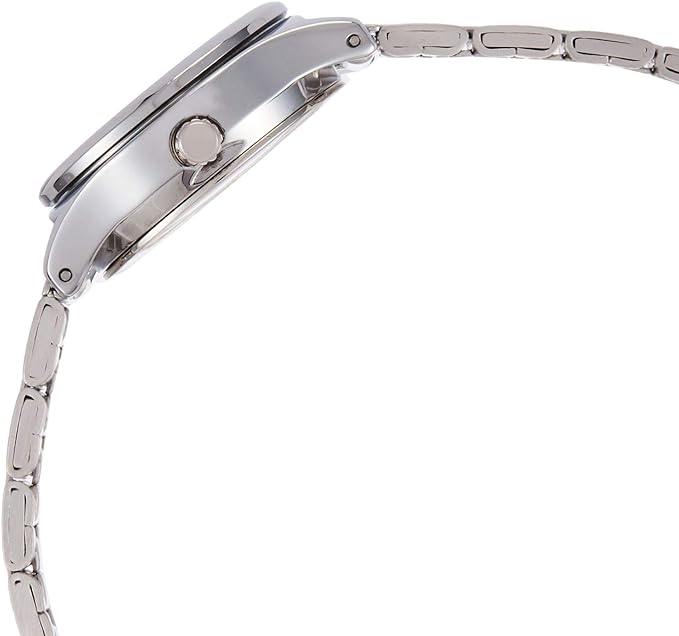 LTP-V006D-4BUDF Casio Pink Dial Stainless Steel Analog Quartz Women's Watch. - Timecheck