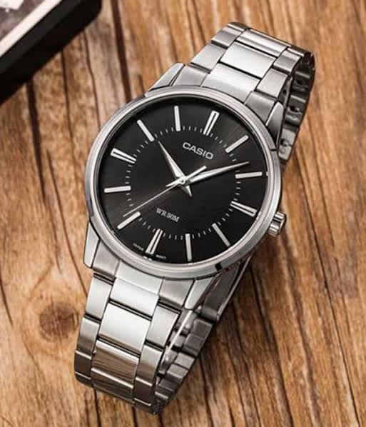 MTP-1303D-1AVDF Casio Analog Stainless Steel Quartz Men's Watch. - Timecheck