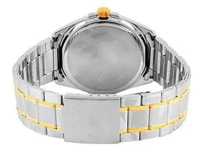 MTP-1308SG-7AVDF Casio Stainless Steel White Dial Analog Quartz Men's Watch. - Timecheck