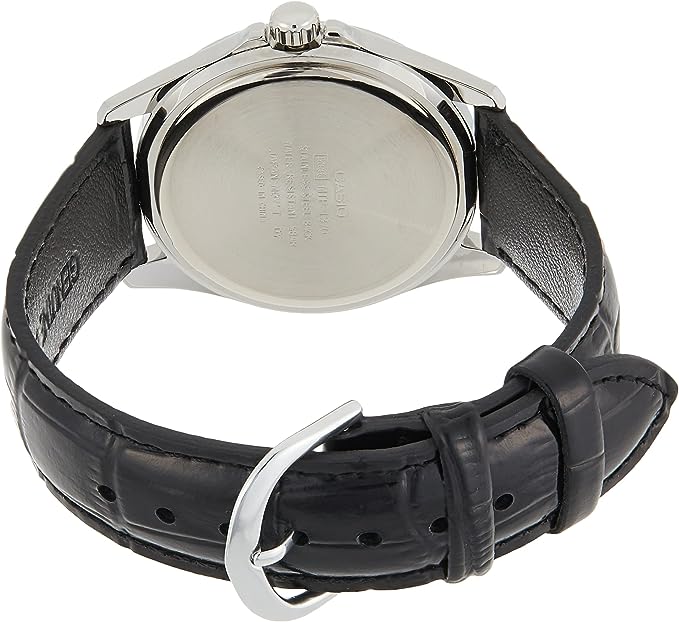 MTP-1370L-7AVDF Casio Leather Strap Men’s Watch. - Timecheck