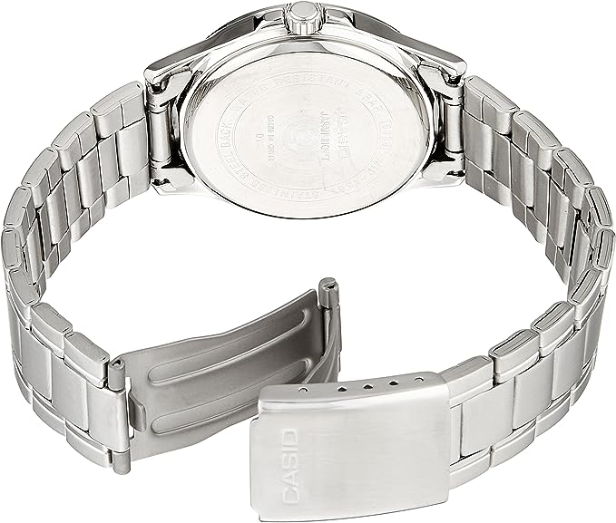 MTP-1381D-7AVDF Casio Classic Stainless Steel Men's Analog Quartz Watch. - Timecheck