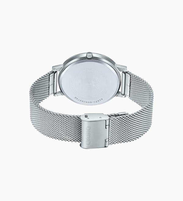 MTP-B100M-7EVDF Casio Analog White Dial Men's Watch. - Timecheck