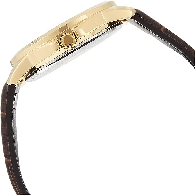 MTP-V004GL-7AUDF Casio Analog Quartz with Leather Strap Men's Watch. - Timecheck