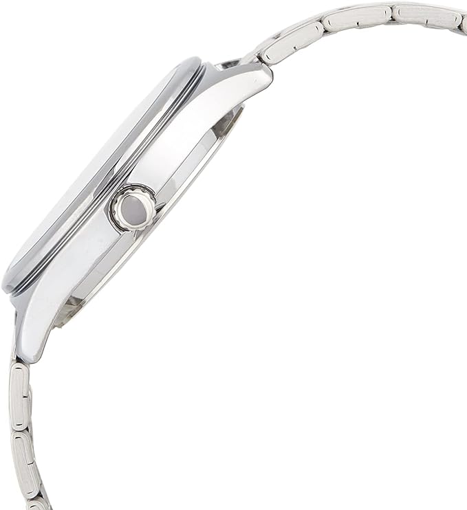 MTP-V006D-7B2UDF Casio Day & Date White Dial Stainless Steel Analog Men's Watch. - Timecheck