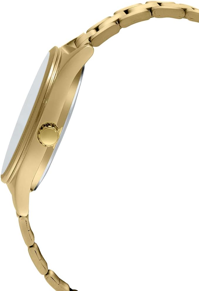 MTP-V006G-7BUDF Casio White Dial Stainless Steel Golden Chain Men's Watch. - Timecheck