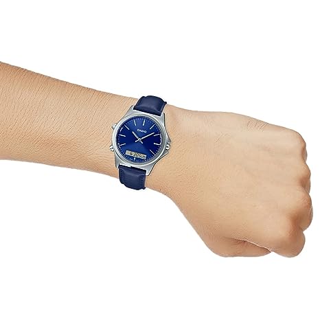 MTP-VC01L-2EUDF Casio Analog Blue Dial Quartz Men's Watch. - Timecheck