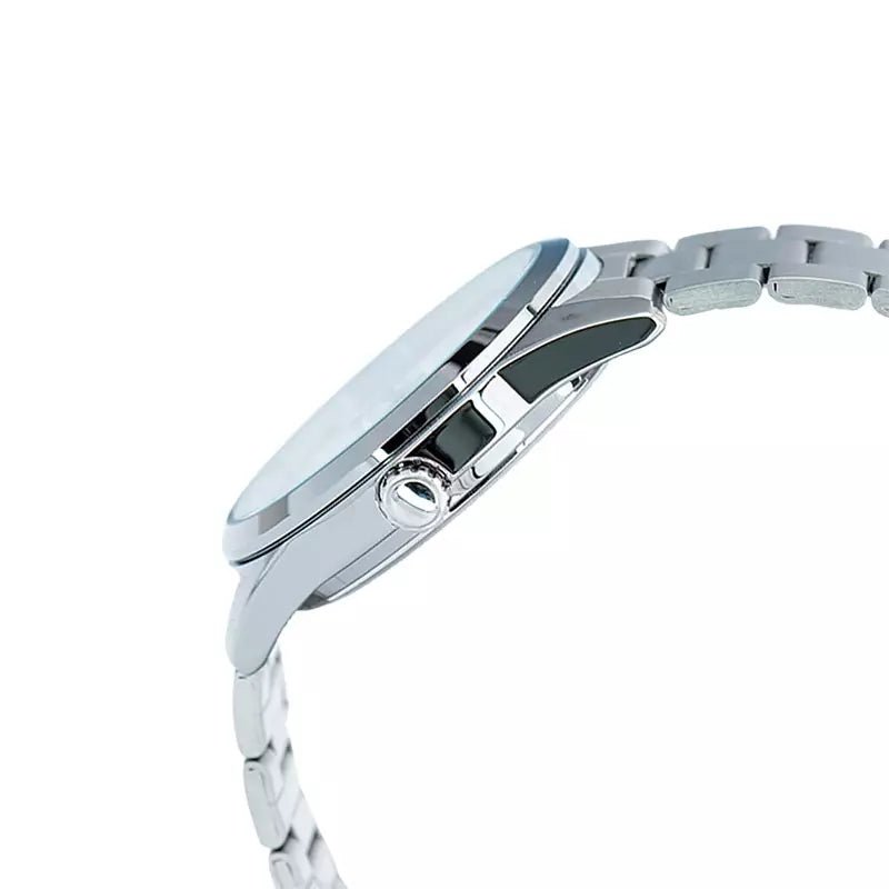 MTP-VD02D-5EUDF Casio Stainless Steel Analog Quartz Brown Dial Men's Watch. - Timecheck